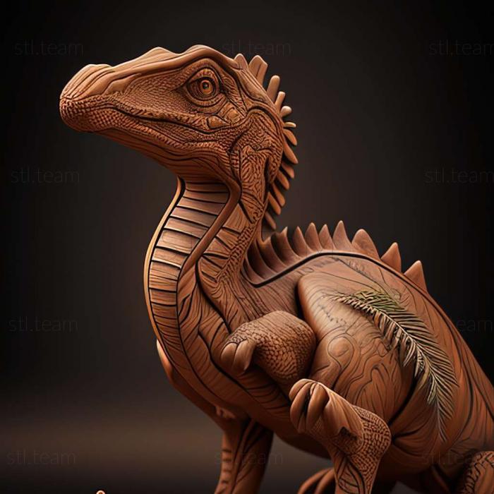 3D модель Leiosauridae (STL)